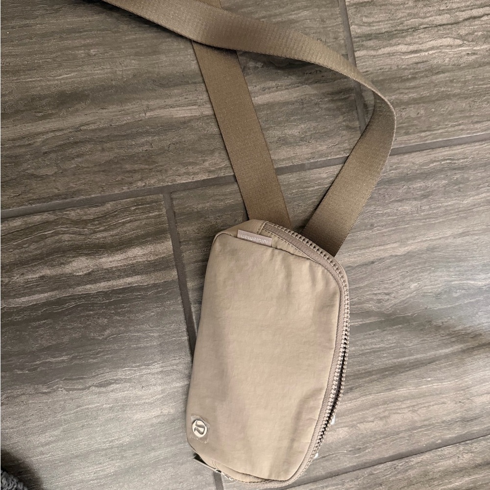 Lululemon Tan Crossbody Bag
